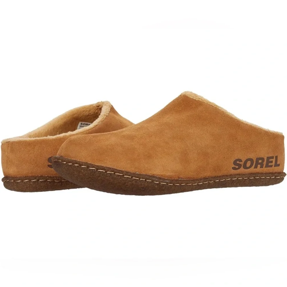 Sorel Tan Slippers, Y4/W6